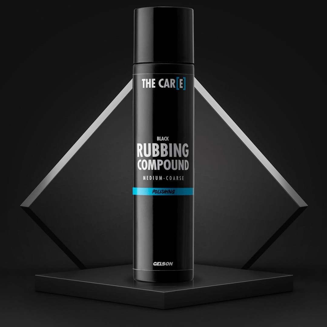 Black abrasive paste for cars | TheCare