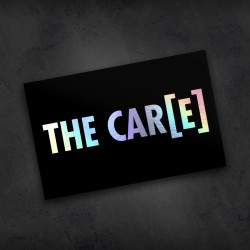 The Care | Adesivi Olografici rettangolari 5 x 8 cm