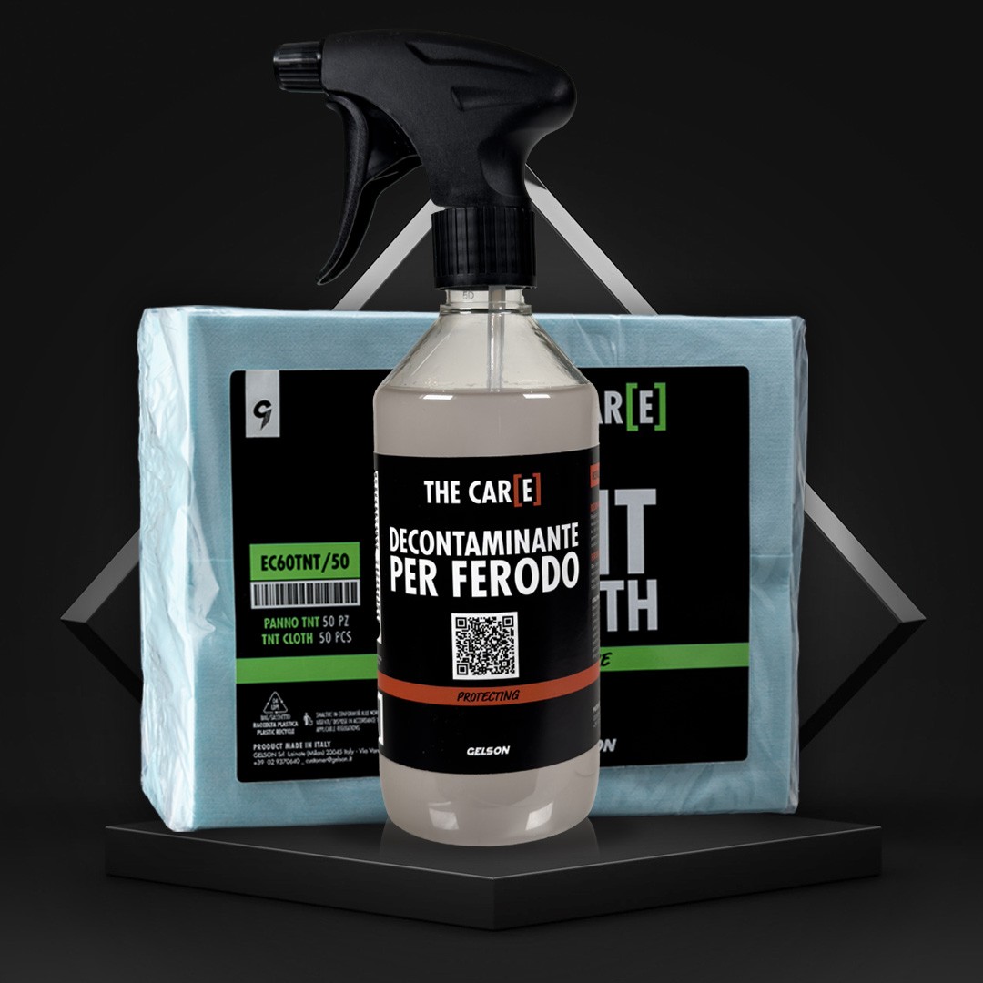 The Care | Decontaminante per Ferodo - Contenuto confezione The Care | Decontaminante per Ferodo - Contenuto confezione