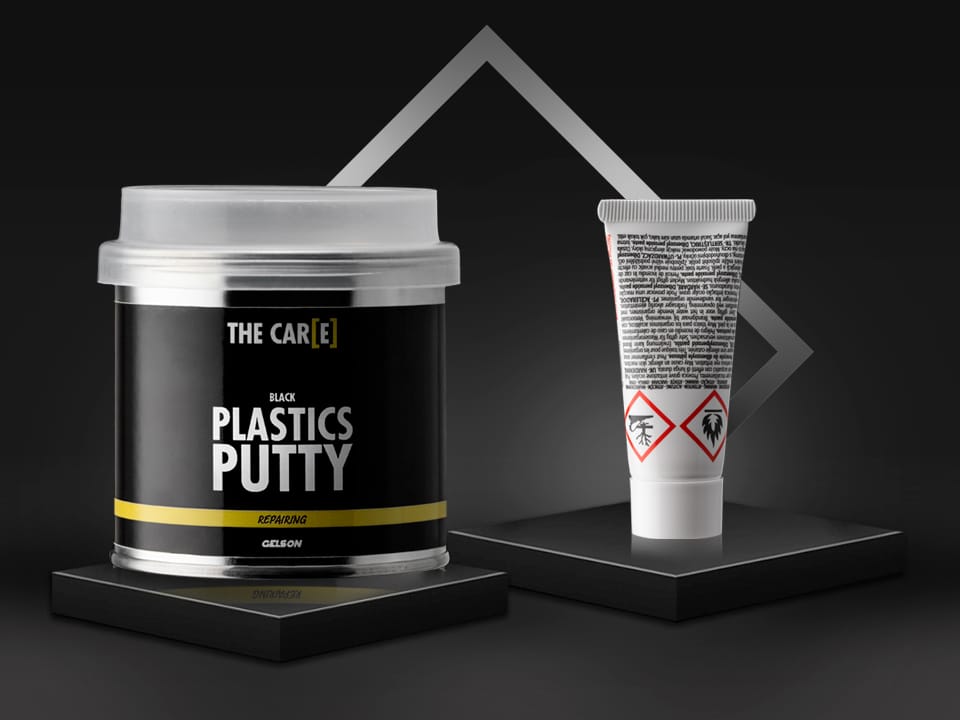 Latta di stucco per plastica e paraurti da 250ml