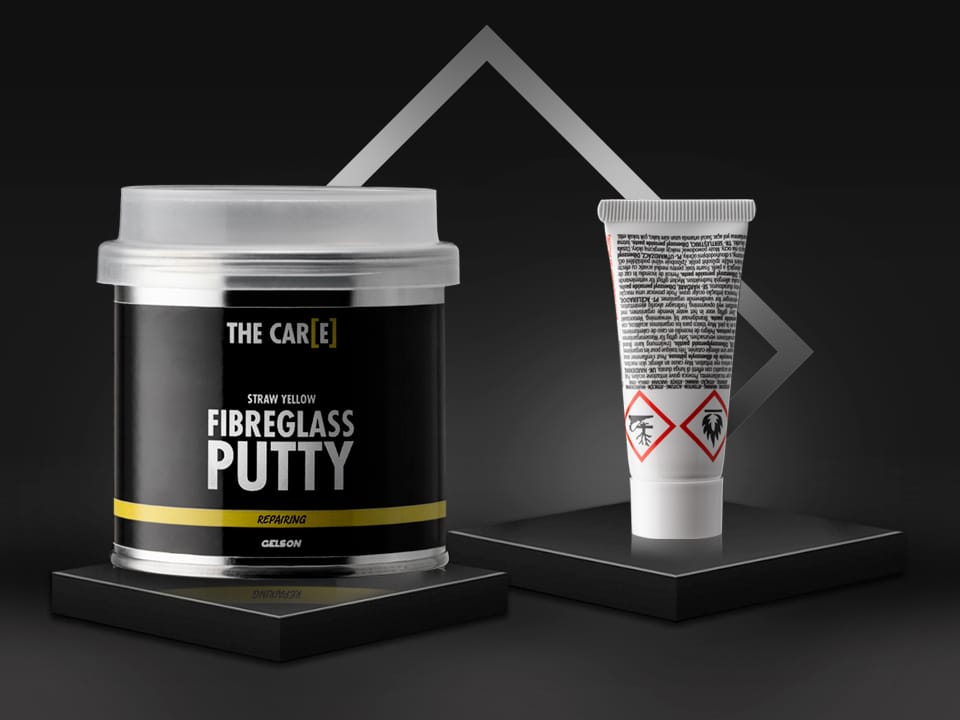 Latta di stucco con fibre di vetro da 250ml