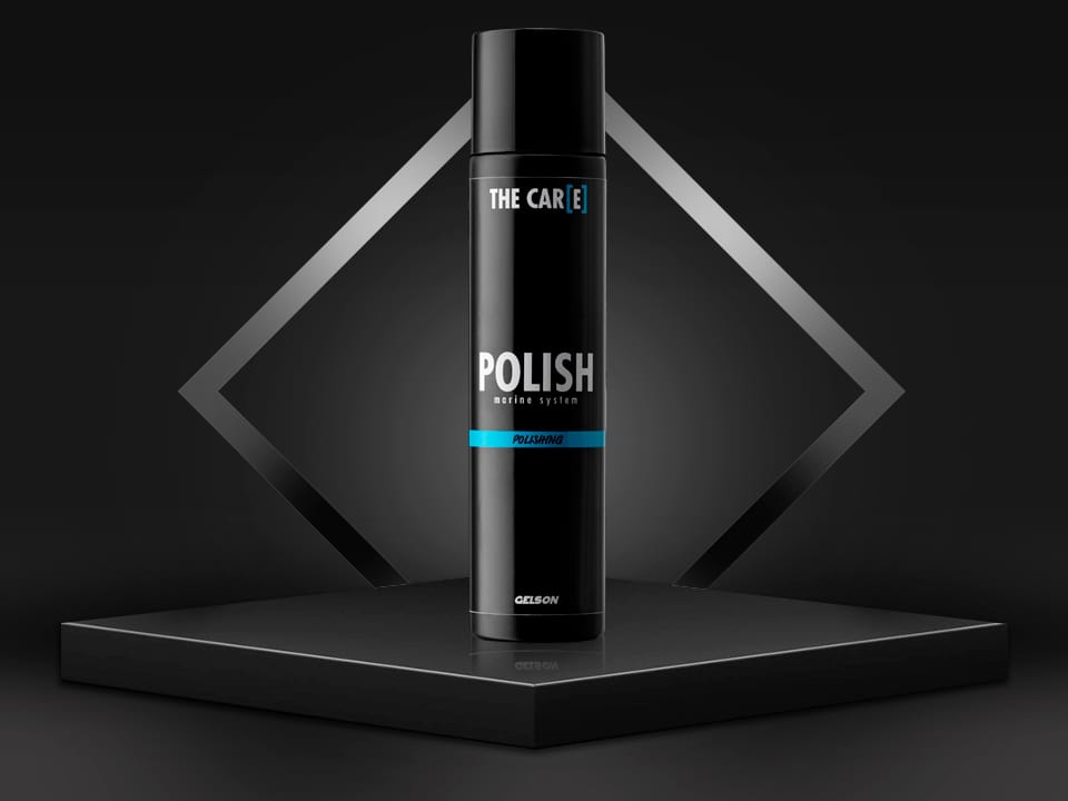 Flacone di polish da 200ml specifico per imbarcazioni e superfici marine 