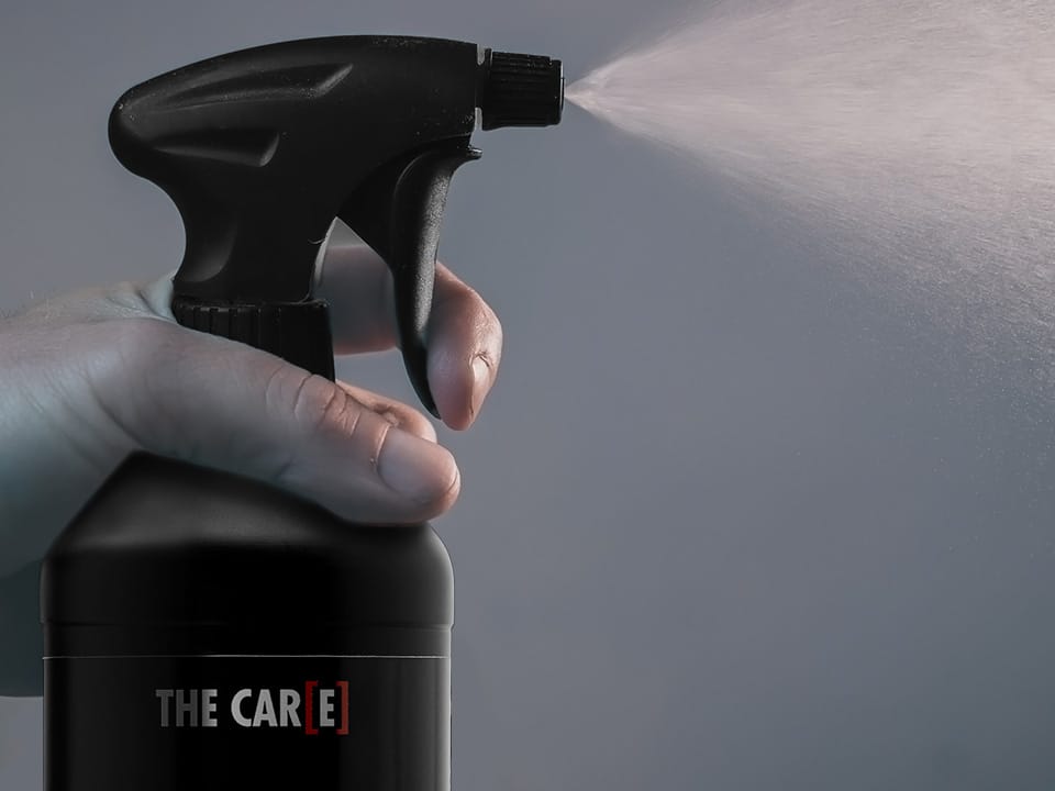 La testa spray di ricambio The Care ha un sistema per regolare il getto e personalizzare l’erogazione