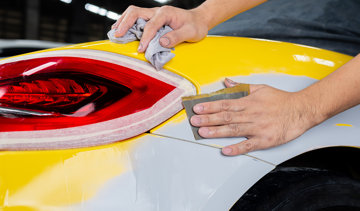 Step-by-step guide to DIY car body filler application