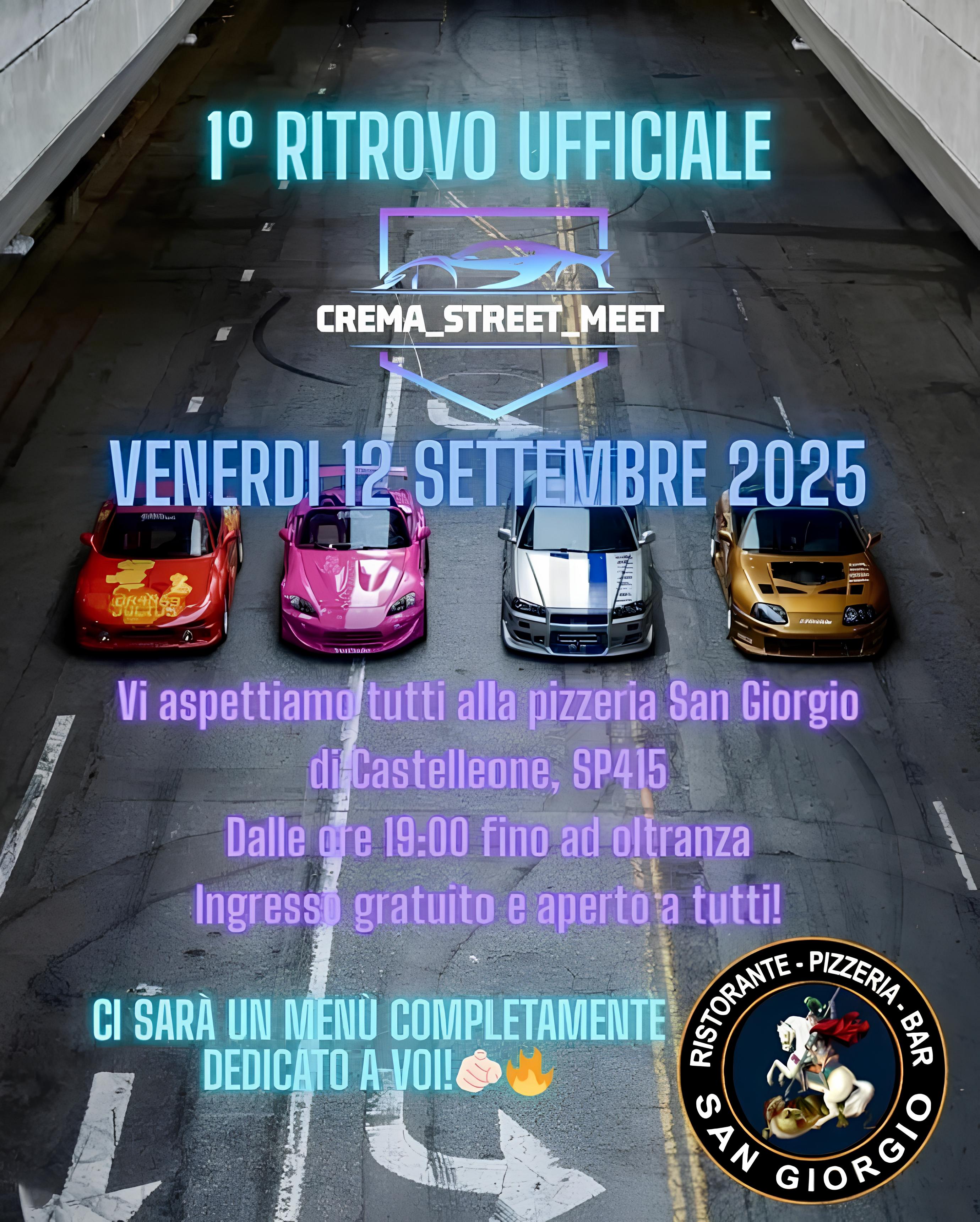 Crema Street Meet | 12 Settembre 2025 Crema Street Meet | 12 Settembre 2025