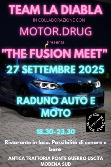Team la Diabla + Motor Drug | 27 Settembre 2025