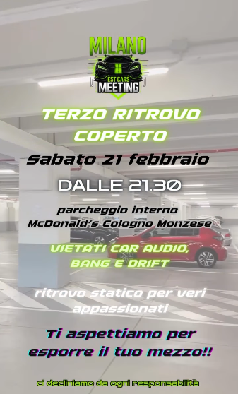 Milano Est Car Meeting
